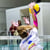 volleynetwork international - athletes - action picture - volleyball professional jessica kosonen attacking