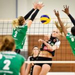 volleynetwork international - athletes - action picture - volleyball professional olena leonenko blocking