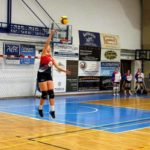 volleynetwork international - athletes - action picture - volleyball professional polina prokudina serving
