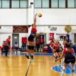 volleynetwork international - athletes - action picture - volleyball professional polina prokudina attacking