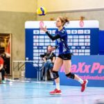 volleynetwork international - athletes - action picture - volleyball professional svenja enning serving