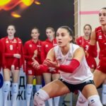 volleynetwork international - athletes - action picture - volleyball professional tetiana rotar receiving
