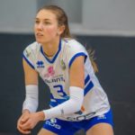 volleynetwork international - athletes - action picture - volleyball professional kateryna dubova receiving