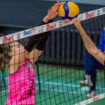 volleynetwork international - athletes - action picture - volleyball professional kateryna dubova blocking